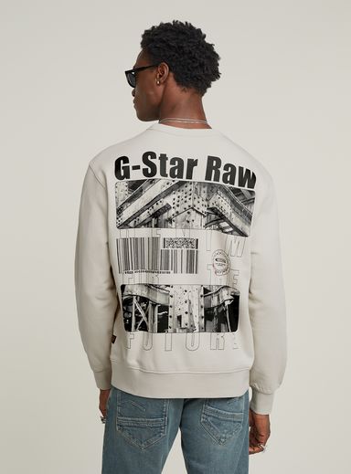 Substance Back Graphic Relaxed Sweater